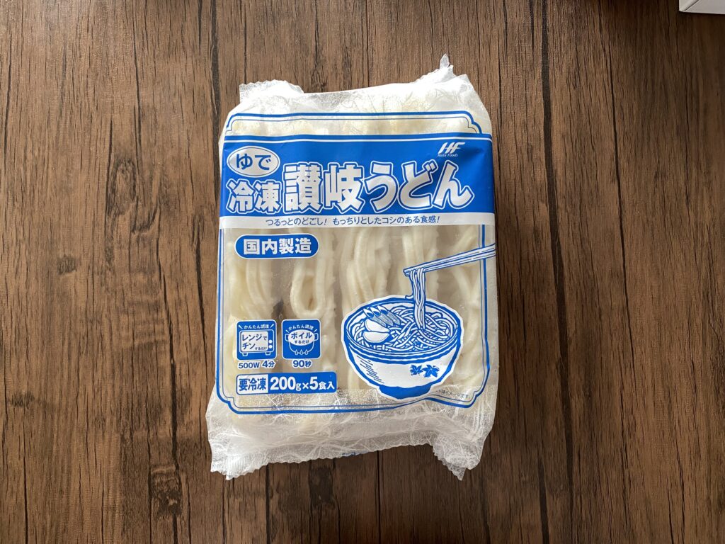 冷凍うどん