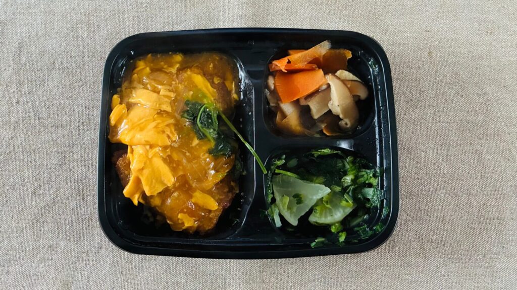 ロースカツ玉子あん