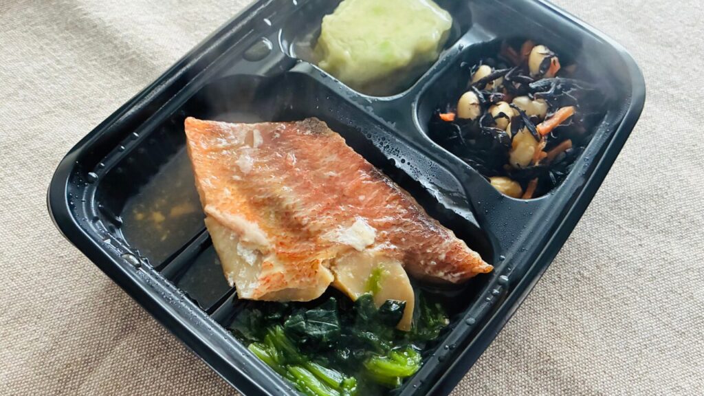 赤魚の煮付けアップ