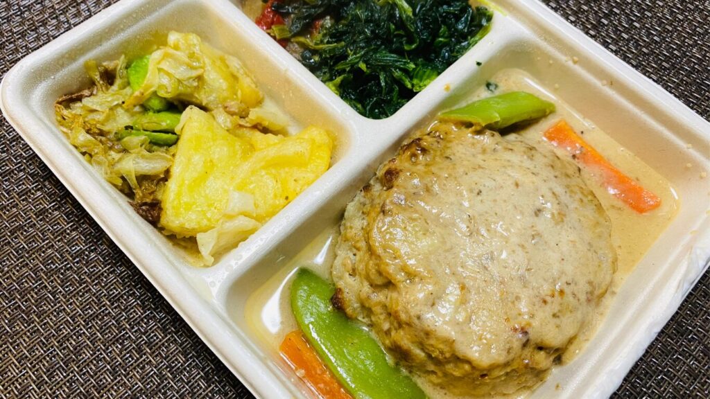 デリピックスのご馳走感漂うハンバーグ